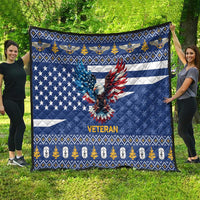 US Navy 250th Anniversary Veteran Quilt - Wonder Print Shop