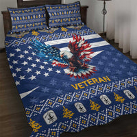 US Navy 250th Anniversary Veteran Quilt Bed Set - Wonder Print Shop