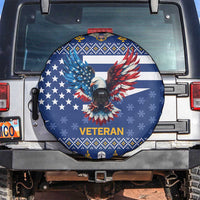 US Navy 250th Anniversary Veteran Spare Tire Cover - Wonder Print Shop