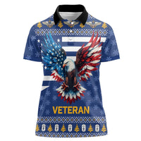 US Navy 250th Anniversary Veteran Women Polo Shirt - Wonder Print Shop