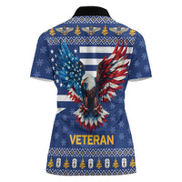 US Navy 250th Anniversary Veteran Women Polo Shirt - Wonder Print Shop