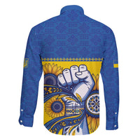 Ukraine Sunflowers Hand Family Matching Puletasi and Hawaiian Shirt with Ukrainian Folk Pattern - Wonder Print Shop