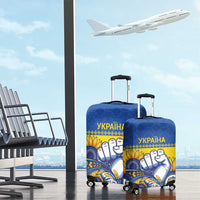Ukraine Sunflowers Hand Luggage Cover with Ukrainian Folk Pattern - Wonder Print Shop