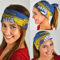Ukraine Sunflowers Hand Neck Gaiter with Ukrainian Folk Pattern - Wonder Print Shop