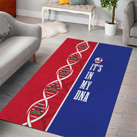 Afro-Haiti Football Area Rug It's In My DNA - Wonder Print Shop