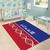 Afro-Haiti Football Area Rug It's In My DNA - Wonder Print Shop