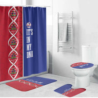 Afro-Haiti Football Bathroom Set It's In My DNA - Wonder Print Shop