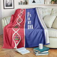 Afro-Haiti Football Blanket It's In My DNA - Wonder Print Shop
