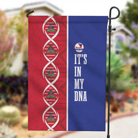 Afro-Haiti Football Garden Flag It's In My DNA - Wonder Print Shop