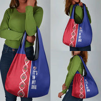 Afro-Haiti Football Grocery Bag It's In My DNA - Wonder Print Shop