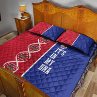 Afro-Haiti Football Quilt Bed Set It's In My DNA - Wonder Print Shop