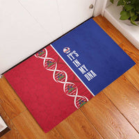 Afro-Haiti Football Rubber Doormat It's In My DNA - Wonder Print Shop