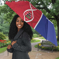 Afro-Haiti Football Umbrella It's In My DNA - Wonder Print Shop