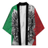 Mexico Aztec Warrior Goddess Kimono Aztec Tribal Skull Tricolor Armor
