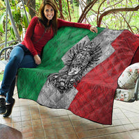 Mexico Aztec Warrior Goddess Quilt Aztec Tribal Skull Tricolor Armor