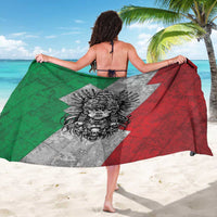 Mexico Aztec Warrior Goddess Sarong Aztec Tribal Skull Tricolor Armor