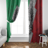 Mexico Aztec Warrior Goddess Window Curtain Aztec Tribal Skull Tricolor Armor