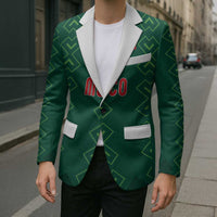 Custom Mexico Football Blazer Go Champions Mexico