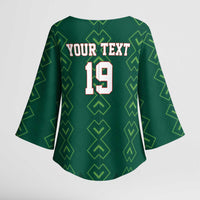 Custom Mexico Football Kimono Sleeve Blouse Go Champions Mexico