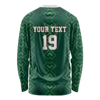 Custom Mexico Football Long Sleeve Shirt Go Champions Mexico