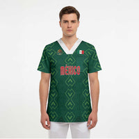 Custom Mexico Football Scrub Top Go Champions Mexico