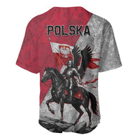 Poland Winged Hussar Warrior Baseball Jersey Polska Flag Armor Spirit