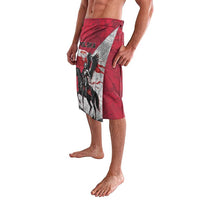 Poland Winged Hussar Warrior Lavalava Polska Flag Armor Spirit