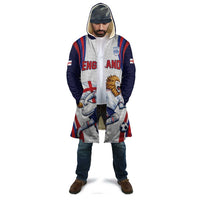 Custom World Football 2026 England Cloak Lion Mascot St George Cross Design