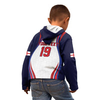 Custom World Football 2026 England Kid Hoodie Lion Mascot St George Cross Design