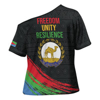 Eritrea Independence Day 1991 Cross Shoulder Shirt Honor Freedom Unity Resilience