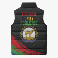 Eritrea Independence Day 1991 Sleeveless Puffer Jacket Honor Freedom Unity Resilience
