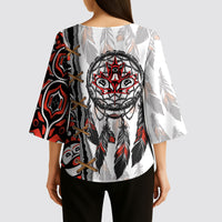 Canada National Indigenous Peoples Day Kimono Sleeve Blouse Dreamcatcher First Nations Heritage Pride