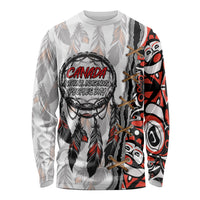 Canada National Indigenous Peoples Day Long Sleeve Shirt Dreamcatcher First Nations Heritage Pride