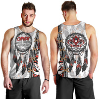 Canada National Indigenous Peoples Day Men Tank Top Dreamcatcher First Nations Heritage Pride