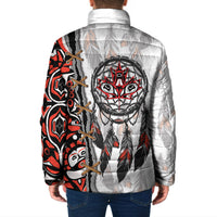 Canada National Indigenous Peoples Day Padded Jacket Dreamcatcher First Nations Heritage Pride