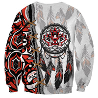 Canada National Indigenous Peoples Day Sweatshirt Dreamcatcher First Nations Heritage Pride