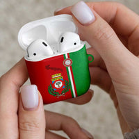 Italy Apulia AirPods Case Map Of Apulia With Coat Of Arms - Wonder Print Shop