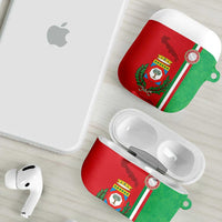 Italy Apulia AirPods Case Map Of Apulia With Coat Of Arms - Wonder Print Shop