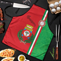 Italy Apulia Apron Map Of Apulia With Coat Of Arms - Wonder Print Shop