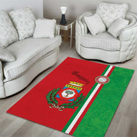 Italy Apulia Area Rug Map Of Apulia With Coat Of Arms - Wonder Print Shop