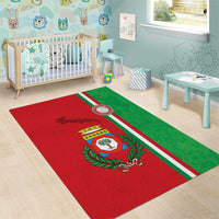 Italy Apulia Area Rug Map Of Apulia With Coat Of Arms - Wonder Print Shop