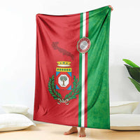 Italy Apulia Blanket Map Of Apulia With Coat Of Arms - Wonder Print Shop