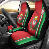 Italy Apulia Car Seat Cover Map Of Apulia With Coat Of Arms - Wonder Print Shop