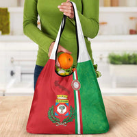 Italy Apulia Grocery Bag Map Of Apulia With Coat Of Arms - Wonder Print Shop