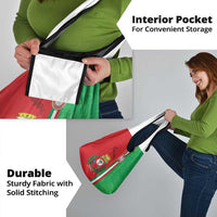 Italy Apulia Grocery Bag Map Of Apulia With Coat Of Arms - Wonder Print Shop