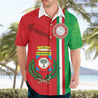 Italy Apulia Hawaiian Shirt Map Of Apulia With Coat Of Arms LT19