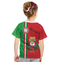 Italy Apulia Kid T Shirt Map Of Apulia With Coat Of Arms LT19