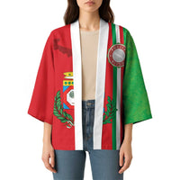 Italy Apulia Kimono Map Of Apulia With Coat Of Arms LT19