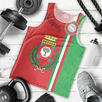 Italy Apulia Men Tank Top Map Of Apulia With Coat Of Arms LT19