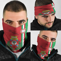 Italy Apulia Neck Gaiter Map Of Apulia With Coat Of Arms - Wonder Print Shop